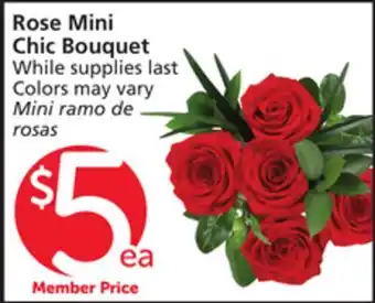 Albertsons Rose Mini Chic Bouquet offer