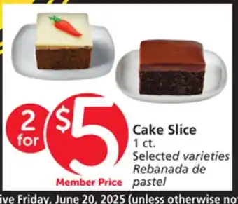 Albertsons Cake Slice offer