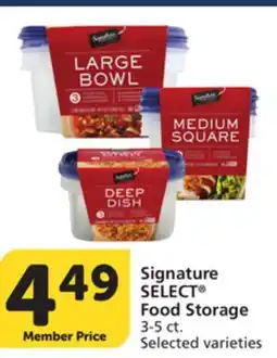 Albertsons Signature SELECT Food Storage offer