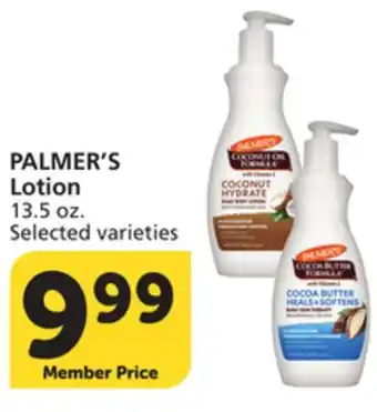 Albertsons PALMER'S Lotion offer