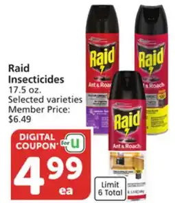 Albertsons Raid Insecticides offer