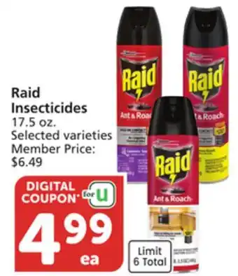 Albertsons Raid Insecticides offer