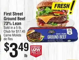 Smart & Final First Street Ground Beef offer