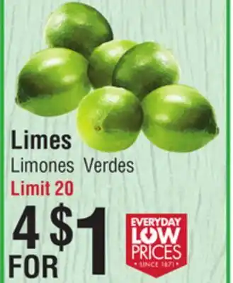 Smart & Final Limes offer