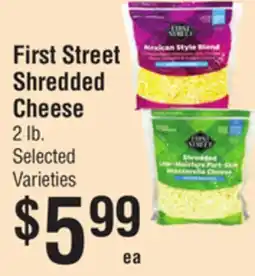 Smart & Final First Street Shredded Cheese offer