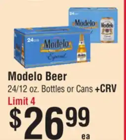 Smart & Final Modelo Beer offer