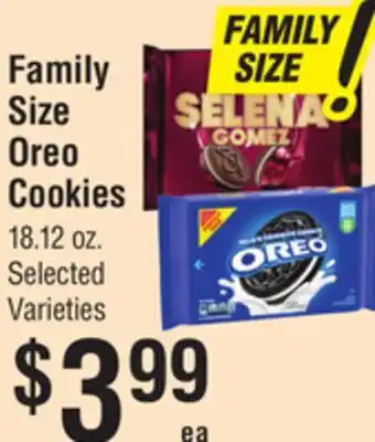 Smart & Final Family Size Oreo Cookies offer