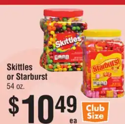 Smart & Final Skittles or Starburst offer