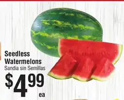 Smart & Final Seedless Watermelons offer