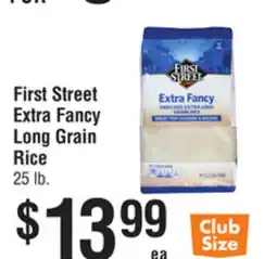 Smart & Final First Street Extra Fancy Long Grain Rice offer