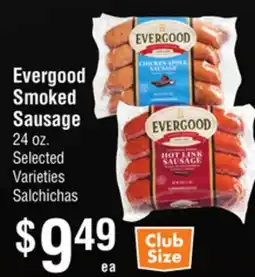 Smart & Final Evergood Smoked Sausage offer