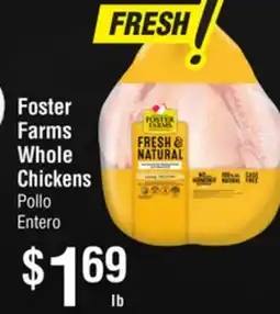 Smart & Final Foster Farms Whole Chickens offer