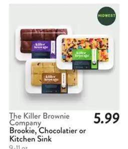 Fresh Thyme The Killer Brownie Company Brookie, Chocolatier or Kitchen Sink offer
