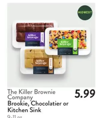 Fresh Thyme The Killer Brownie Company Brookie, Chocolatier or Kitchen Sink offer