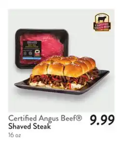 Fresh Thyme Shaved Steak offer