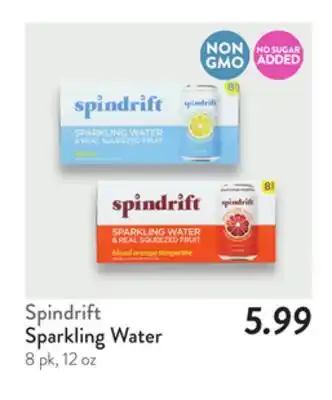 Fresh Thyme Spindrift Sparkling Water offer