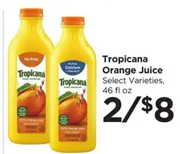 Food 4 Less Tropicana Orange Juice offer
