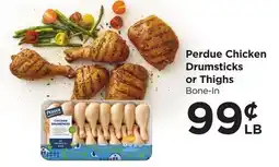 Food 4 Less Perdue Chicken Drumsticks or Thighs offer