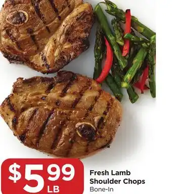 Food 4 Less Fresh Lamb Shoulder Chops offer