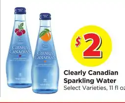 Food 4 Less Clearly Canadian Sparkling Water offer