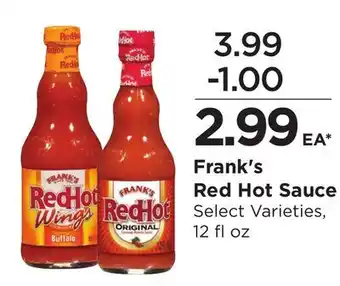 Food 4 Less Frank's Red Hot Sauce offer