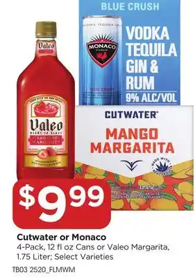 Food 4 Less Cutwater or Monaco offer