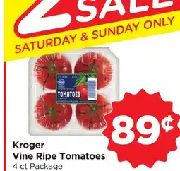 Food 4 Less Kroger Vine Ripe Tomatoes offer