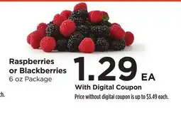 Food 4 Less Raspberries or Blackberries offer