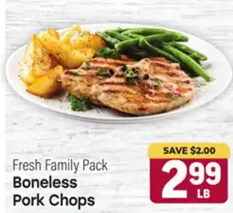 Tony’s Fresh Market Boneless Pork Chops offer