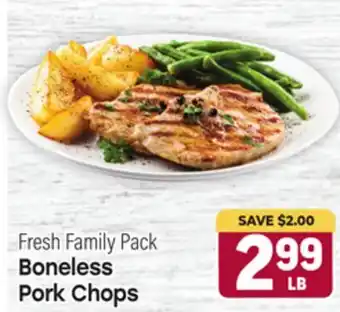 Tony’s Fresh Market Boneless Pork Chops offer