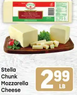 Tony’s Fresh Market Stella Chunk Mozzarella Cheese offer