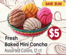 Tony’s Fresh Market Fresh Baked Mini Concha offer