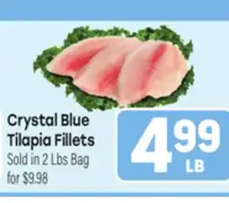 Tony’s Fresh Market Crystal Blue Tilapia Fillets offer