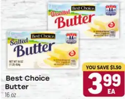 Tony’s Fresh Market Best Choice Butter offer