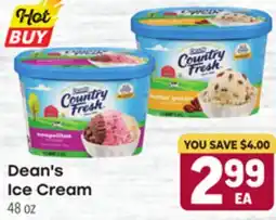 Tony’s Fresh Market Dean's Ice Cream offer