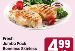 Tony’s Fresh Market Fresh Jumbo Boneless Skinless Chicken Breast offer