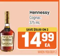 Tony’s Fresh Market Hennessy Cognac offer