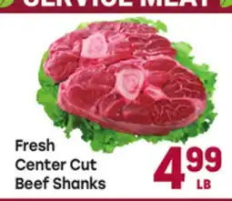 Tony’s Fresh Market Fresh Center Cut Beef Shanks offer