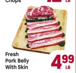 Tony’s Fresh Market Fresh Pork Belly With Skin offer