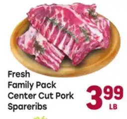 Tony’s Fresh Market Fresh Family Pack Center Cut Pork Spareribs offer