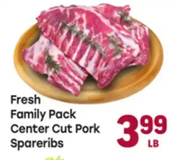 Tony’s Fresh Market Fresh Family Pack Center Cut Pork Spareribs offer
