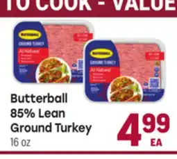 Tony’s Fresh Market Butterball 85% Lean Ground Turkey offer