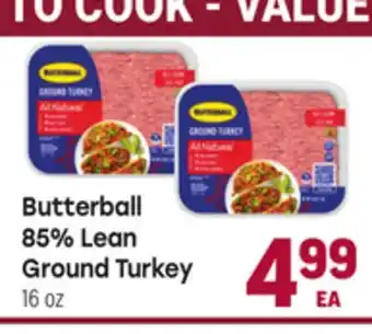 Tony’s Fresh Market Butterball 85% Lean Ground Turkey offer
