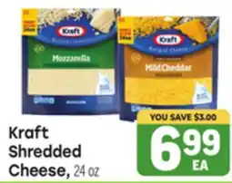 Tony’s Fresh Market Kraft Shredded Cheese offer