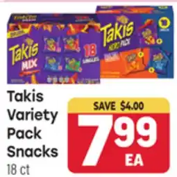 Tony’s Fresh Market Takis Variety Pack Snacks offer