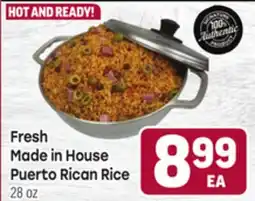 Tony’s Fresh Market Fresh Made in House Puerto Rican Rice offer