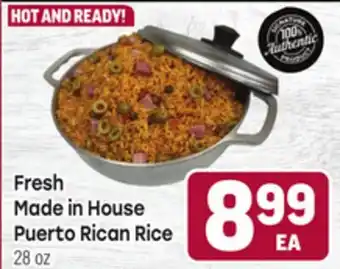 Tony’s Fresh Market Fresh Made in House Puerto Rican Rice offer