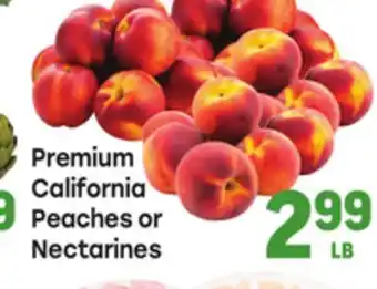 Tony’s Fresh Market Premium California Peaches or Nectarines offer