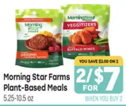 Tony’s Fresh Market Morning Star Farms Plant-Based Meals offer