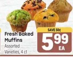 Tony’s Fresh Market Fresh Baked Muffins offer